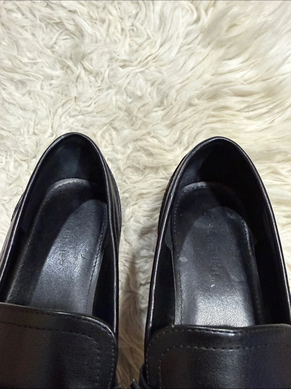 Marc Fisher - Cancia‎ Black Studded Loafers Women’s Size 8M